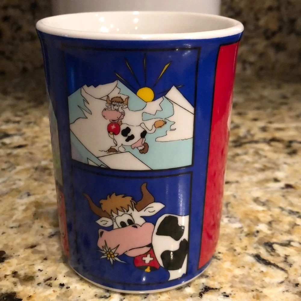 Cotfer l Switzerland Cow Coffee Tea Mug